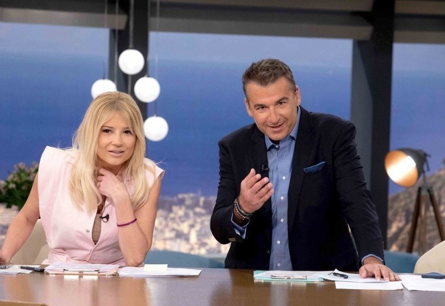 Χαμός στους διαδρόμους του ΑΝΤ1 με Φαίη Σκορδά και Γιώργο Λιάγκα - Πρώτο θέμα συζήτησης το Πρωινό