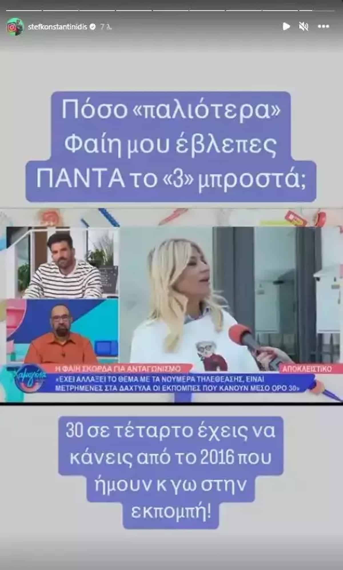 Στέφανος Κωνσταντινίδης Φαίη Σκορδά