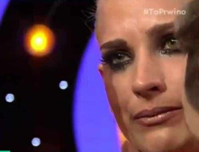 DWTS: Ξέσπασε σε δάκρυα η Άννη Πανταζή μετά την αποχώρησή της! (Βίντεο)