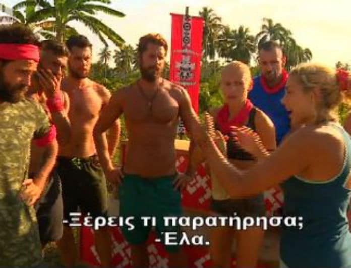 Survivor 2 - απίστευτο: Η Σπυροπούλου δίνει οδηγίες στη Δαλάκα! Πως αντέδρασε η παίκτρια; (Βίντεο)