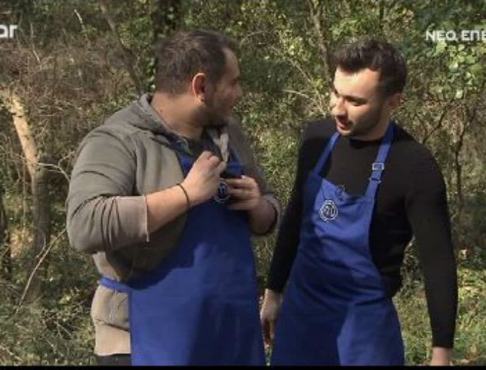 MasterChef: Τρολάρισμα για πολλά γέλια από τον Πάνο Ιωαννίδη στον Χρήστο Γλωσσίδη! (video)