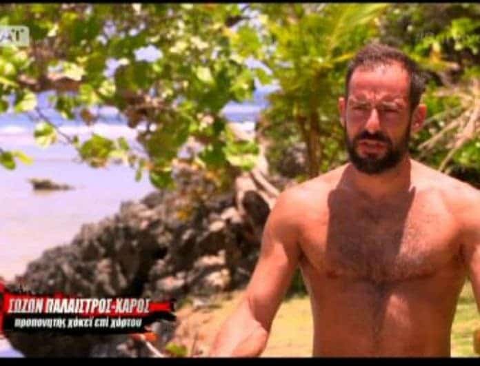 Survivor 2: Έξαλλος ο Χάρος! Ποιον συμπαίκτη του έβαλε στο στόχαστρο αυτή τη φορά... (βίντεο)