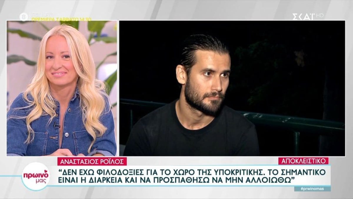 «Μεταξύ σοβαρού και αστείου...» - Η αποκάλυψη του Αναστάση Ρόϊλου για τις Άγριες Μέλισσες